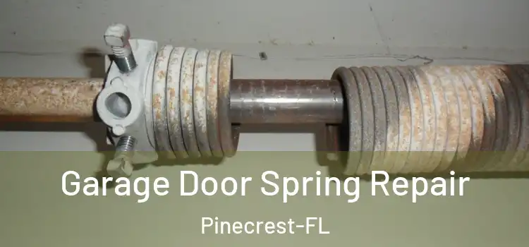  Garage Door Spring Repair Pinecrest-FL
