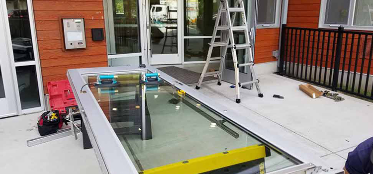 storefront door glass replacement Pinecrest